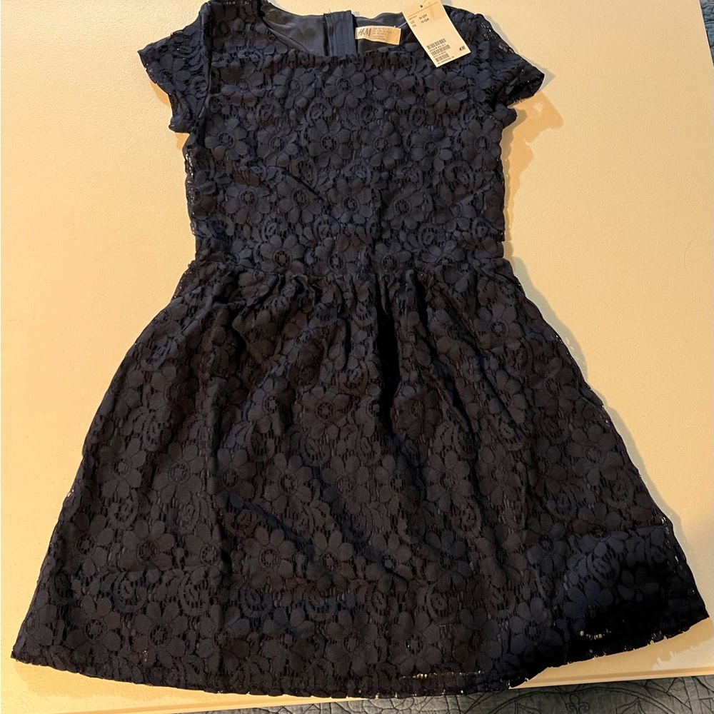 Girls navy blue size 11/12 Special Event dress